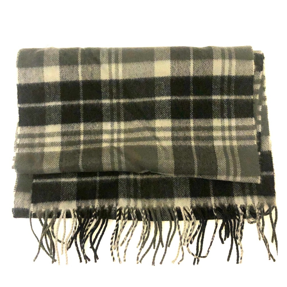 💯 Cashmere Tartan Scarf